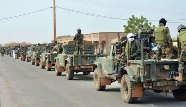 armée malienne en route pour kidal