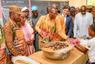 Burkina Faso : Lancement du programme intégré de soutien à l’alimentation et à la nutrition scolaires par le premier ministre