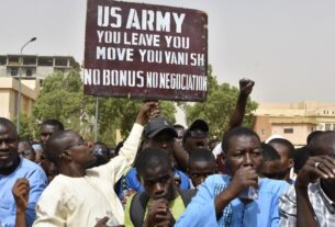 Niger / Tahoua : Des manifestants réclament le départ des soldats américains sur le sol nigérien !