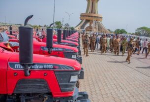 Burkina Faso : Le Président Ibrahim Traoré investi plus de 78 milliards de F CFA dans des équipements et intrants pour booster la production agricole