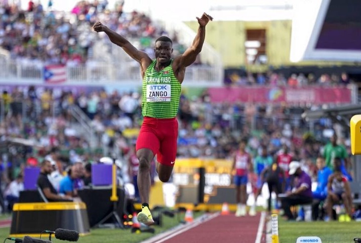 Burkina Faso / Diamond League d'Oslo : Hugues Fabrice Zango en Or avec un Saut de 17,27m