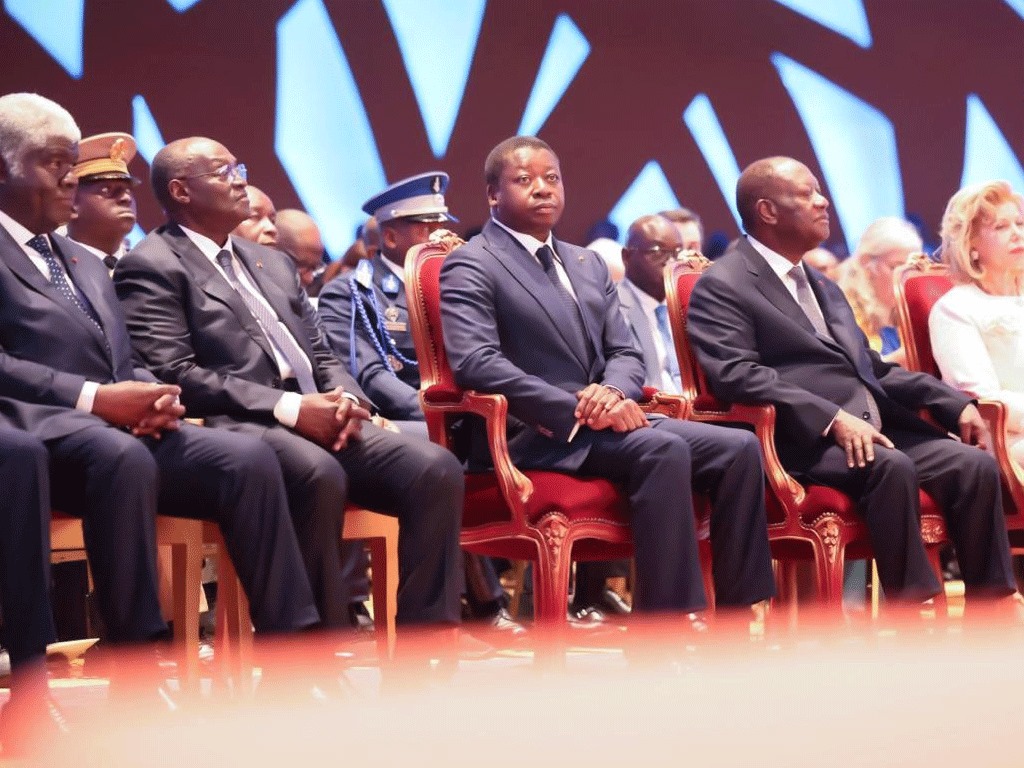Togo : Le Président du Conseil Faure Gnassingbé aux premières loges de la cérémonie du Prix Houphouët-Boigny